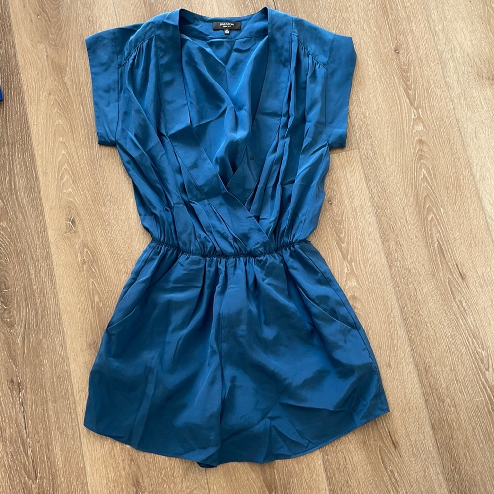 Aritzia navy romper